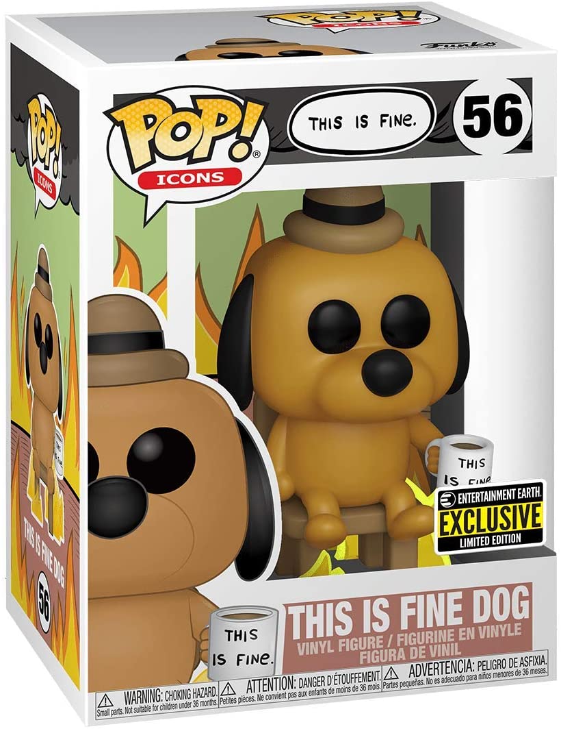 This is Fine Dog Pop! Vinyl Figure – Entertainment Earth Exclusive